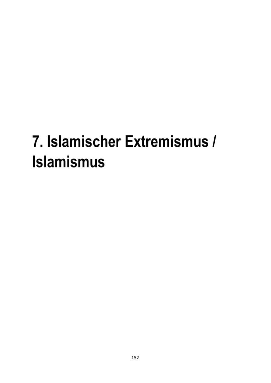 Seite 152 des Verfassungsschutzbericht 2024 Brandenburg