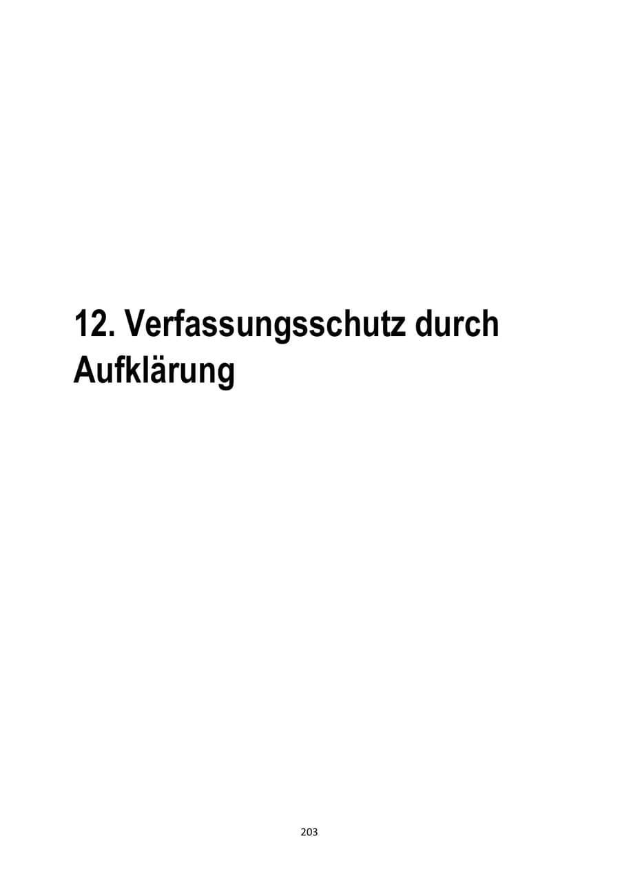 Seite 203 des Verfassungsschutzbericht 2024 Brandenburg