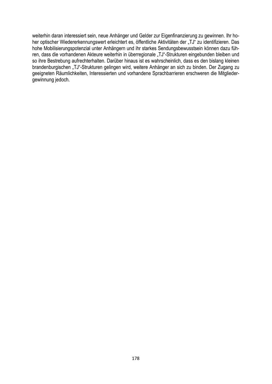 Seite 178 des Verfassungsschutzbericht 2025 Brandenburg