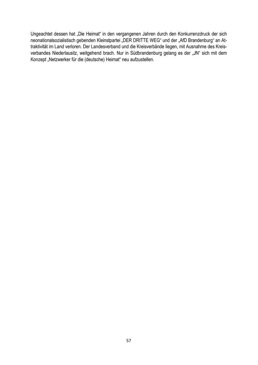 Seite 57 des Verfassungsschutzbericht 2025 Brandenburg