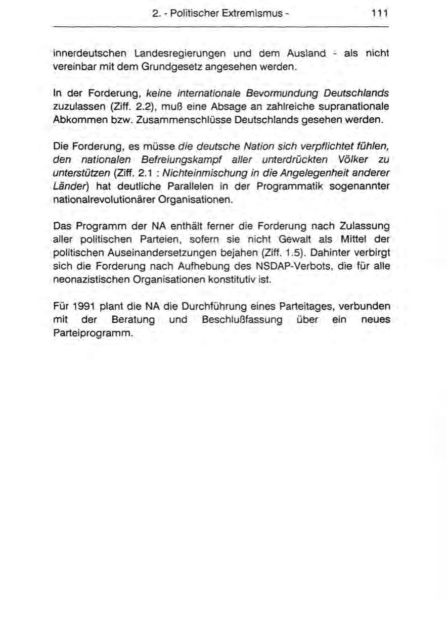 Seite 113 des Verfassungsschutzbericht 1990 Berlin