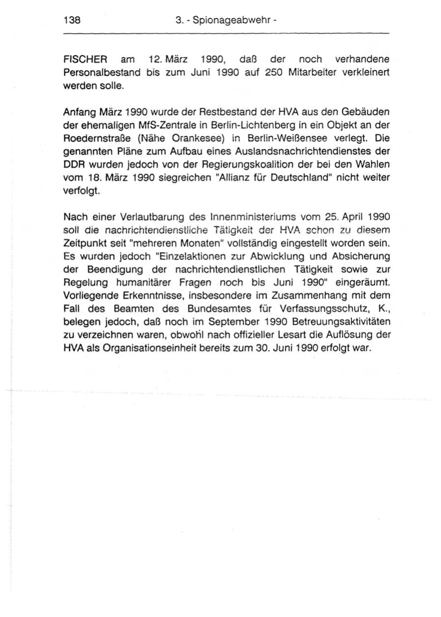 Seite 140 des Verfassungsschutzbericht 1990 Berlin