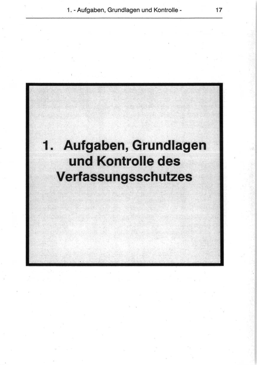 Seite 19 des Verfassungsschutzbericht 1990 Berlin