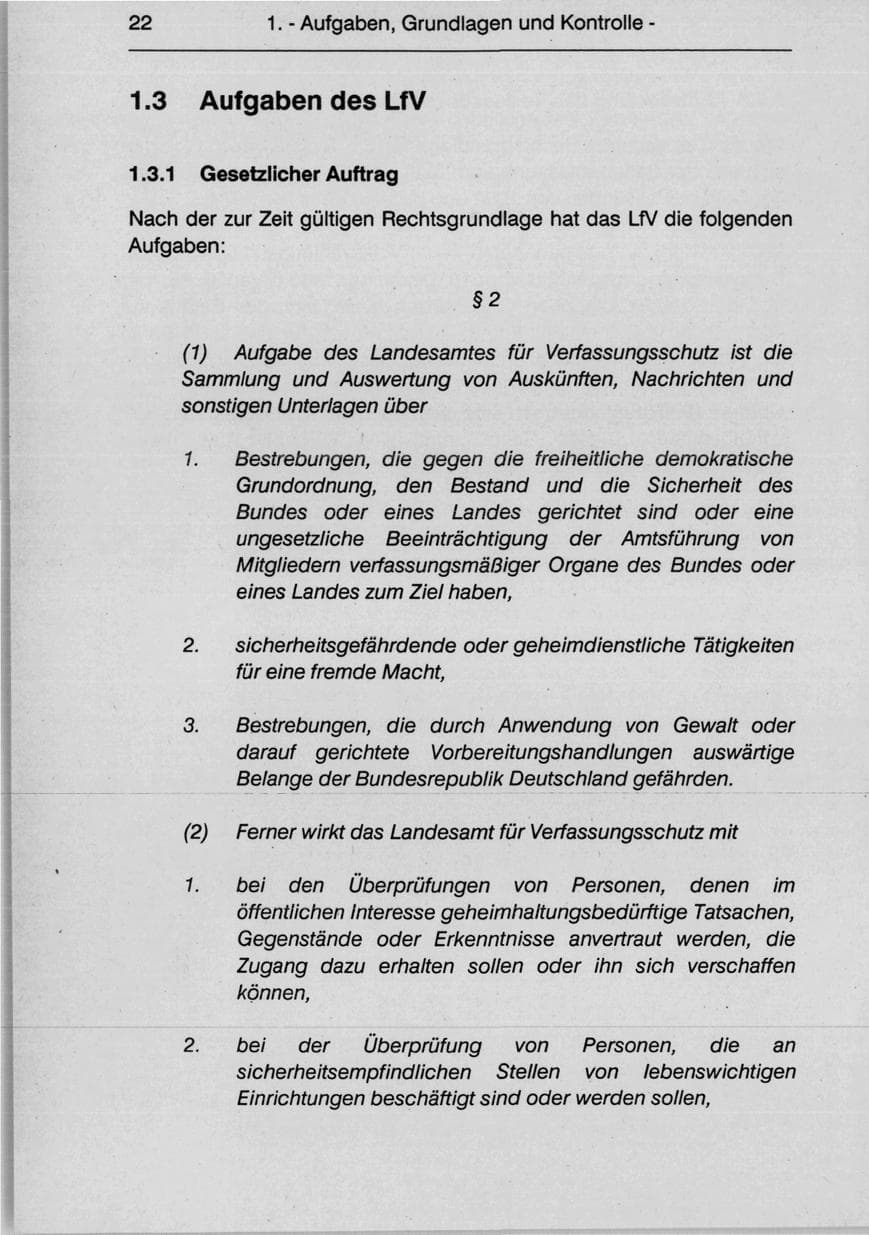 Seite 24 des Verfassungsschutzbericht 1990 Berlin