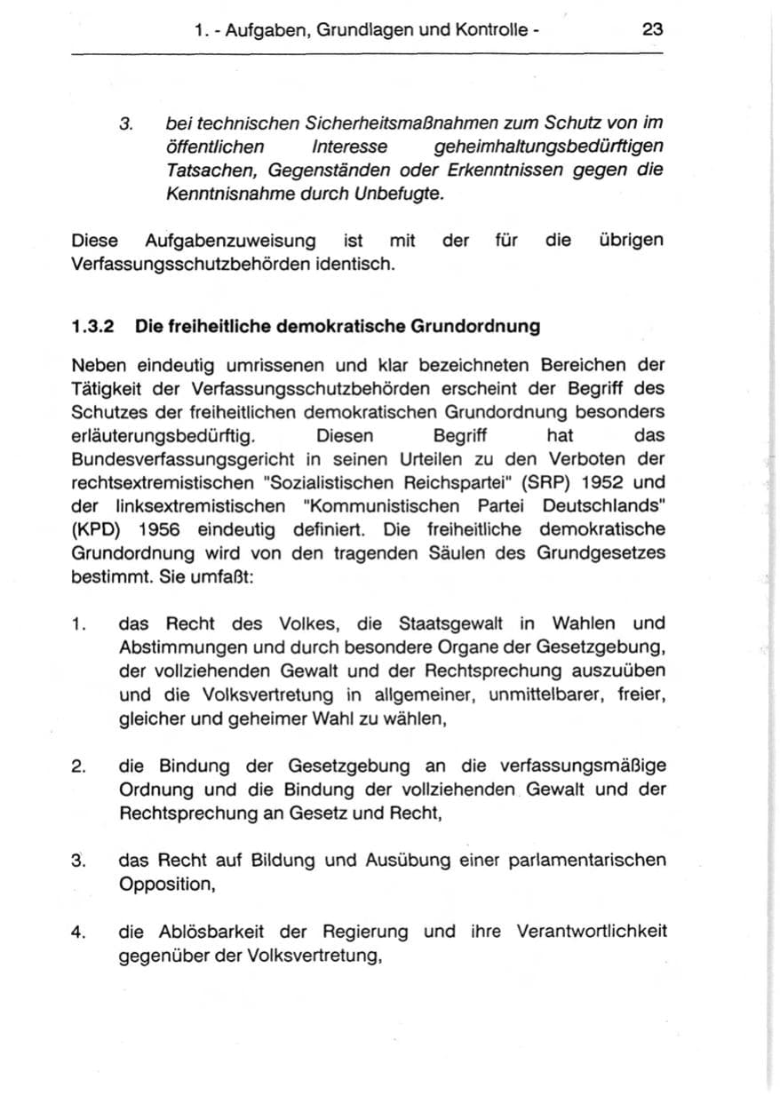 Seite 25 des Verfassungsschutzbericht 1990 Berlin