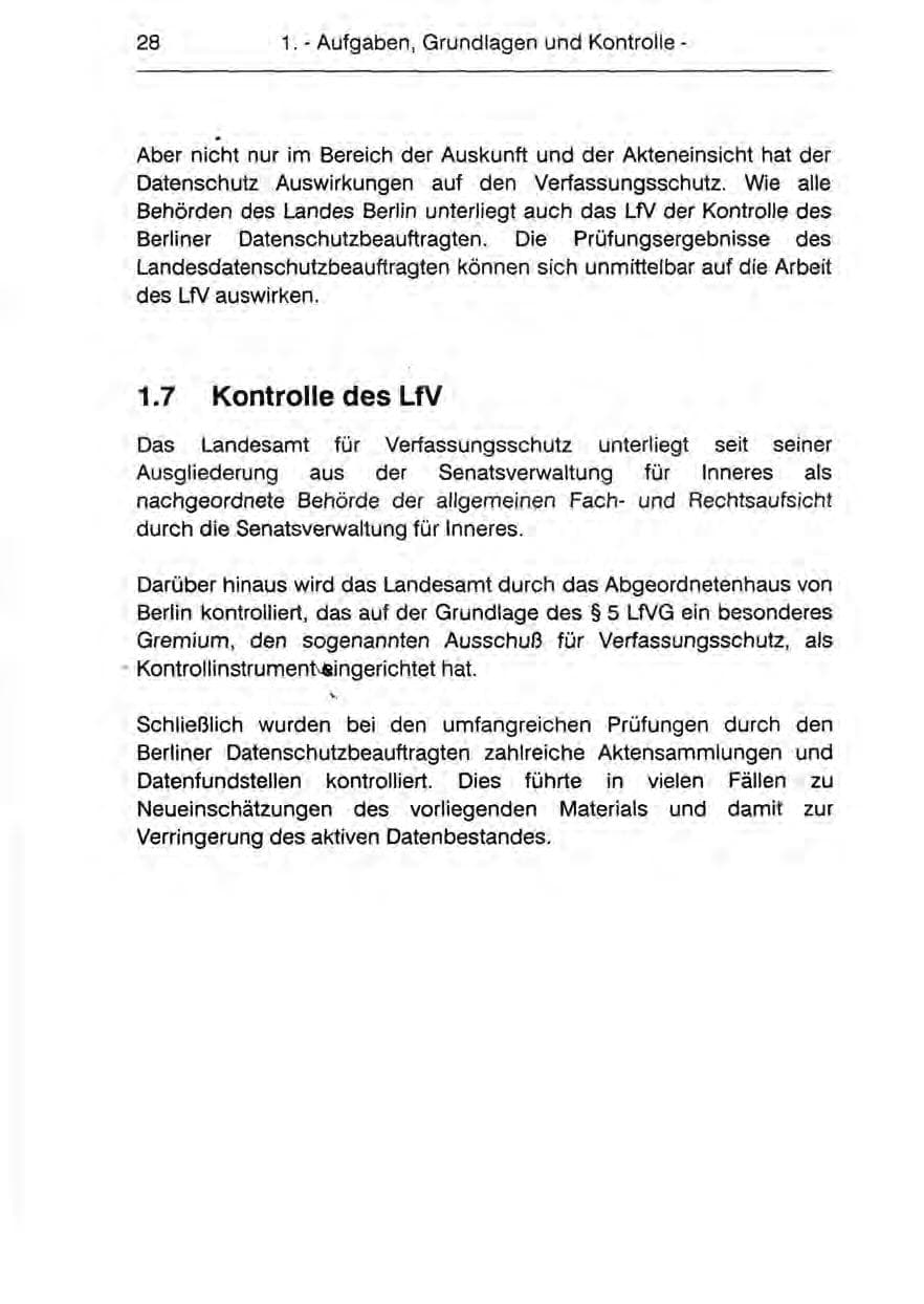 Seite 30 des Verfassungsschutzbericht 1990 Berlin
