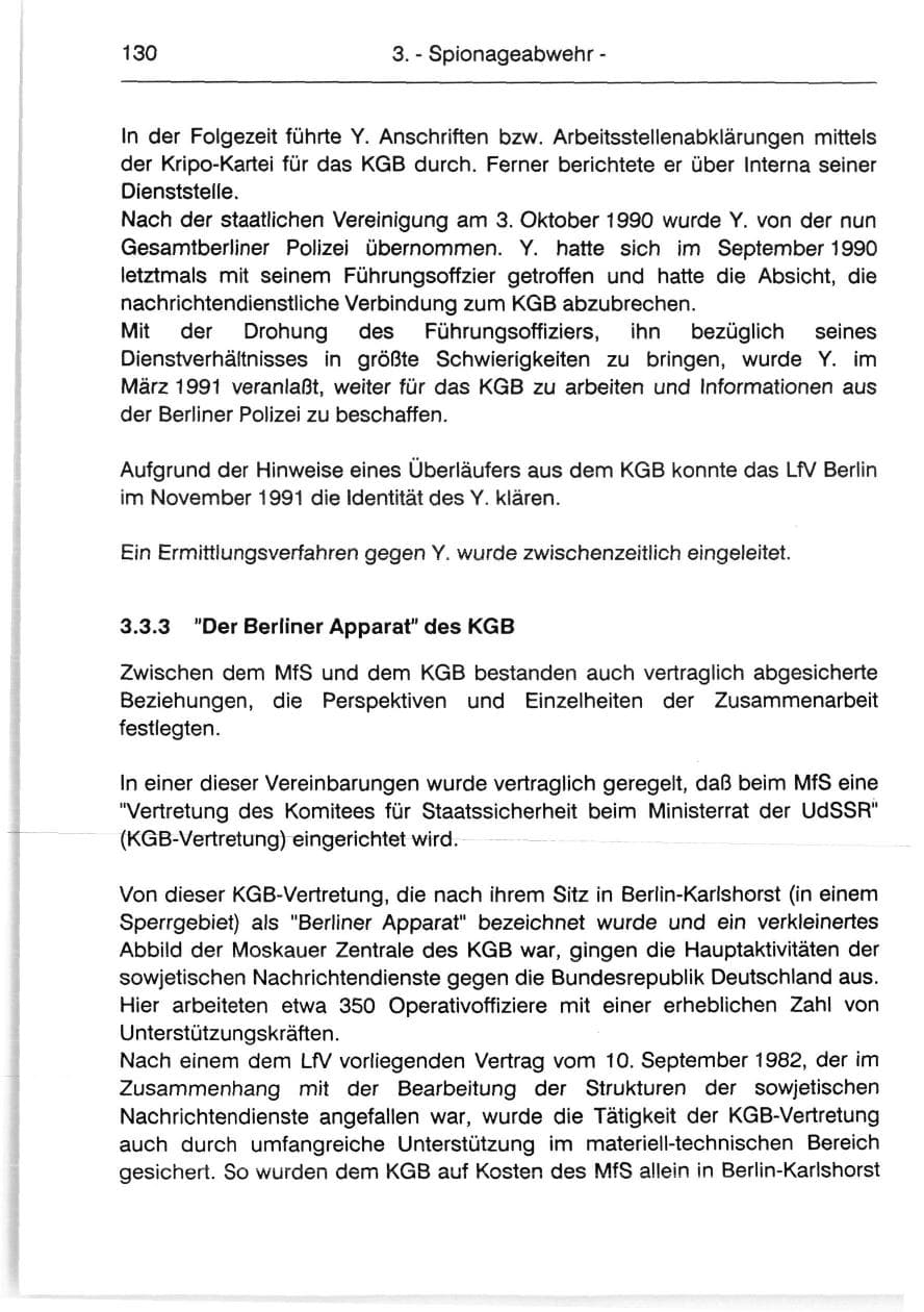 Seite 132 des Verfassungsschutzbericht 1991 Berlin