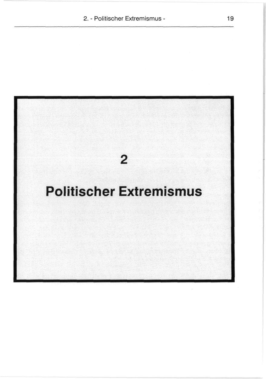 Seite 21 des Verfassungsschutzbericht 1991 Berlin