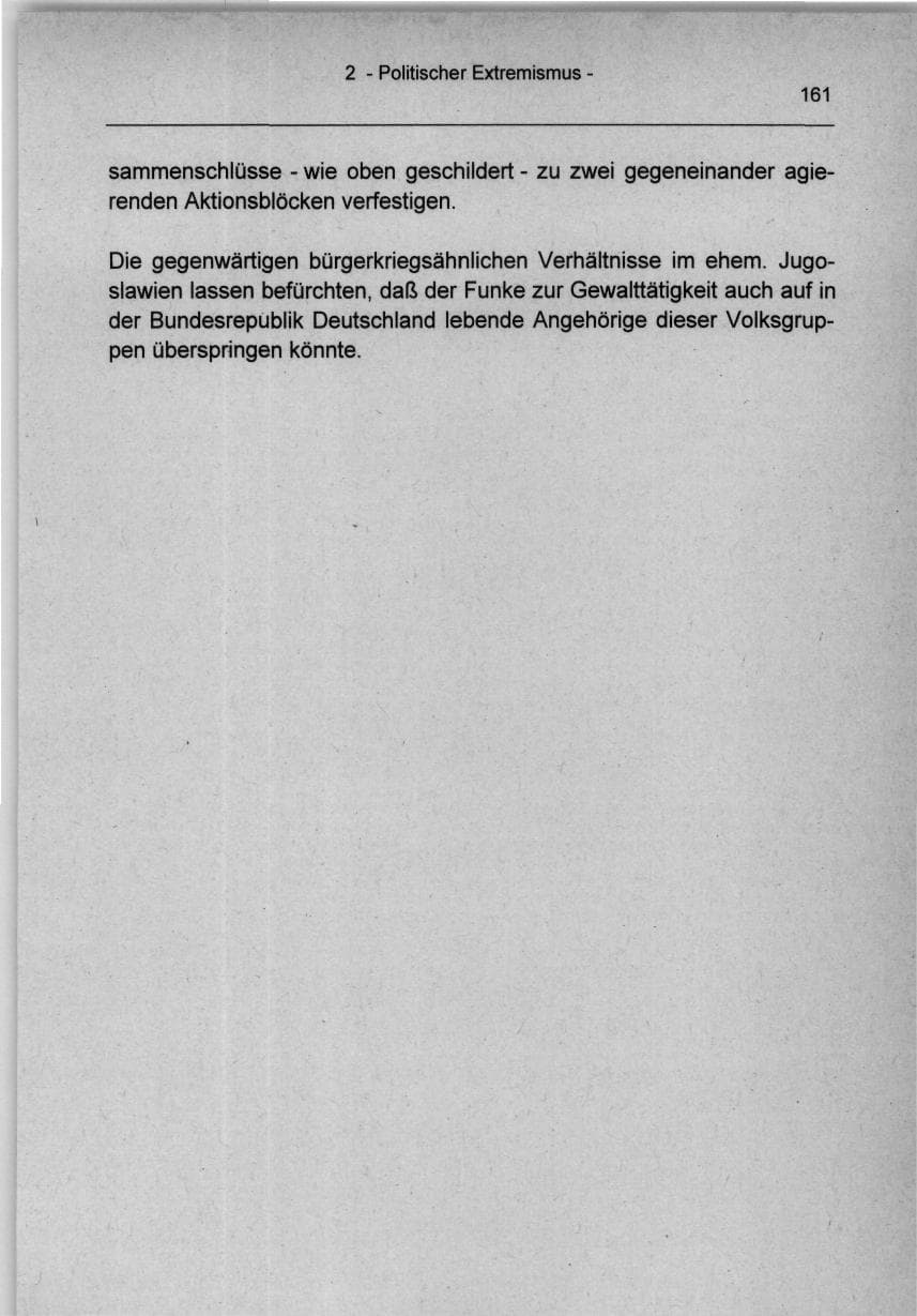 Seite 161 des Verfassungsschutzbericht 1994 Berlin