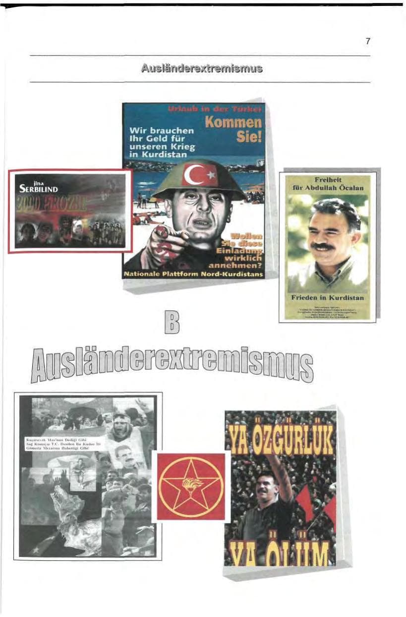 Seite 16 des Verfassungsschutzbericht 1999 Berlin
