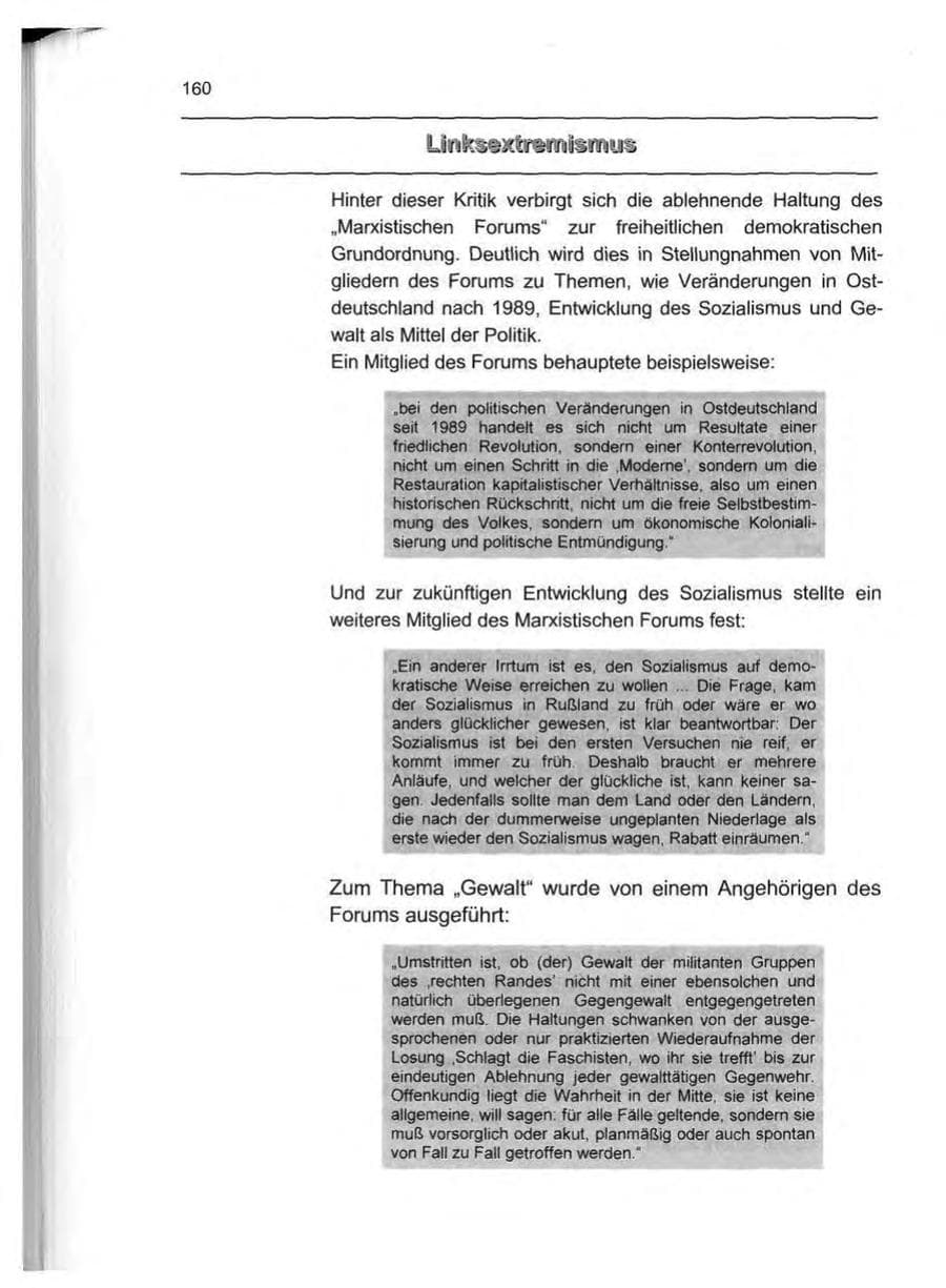 Seite 169 des Verfassungsschutzbericht 1999 Berlin