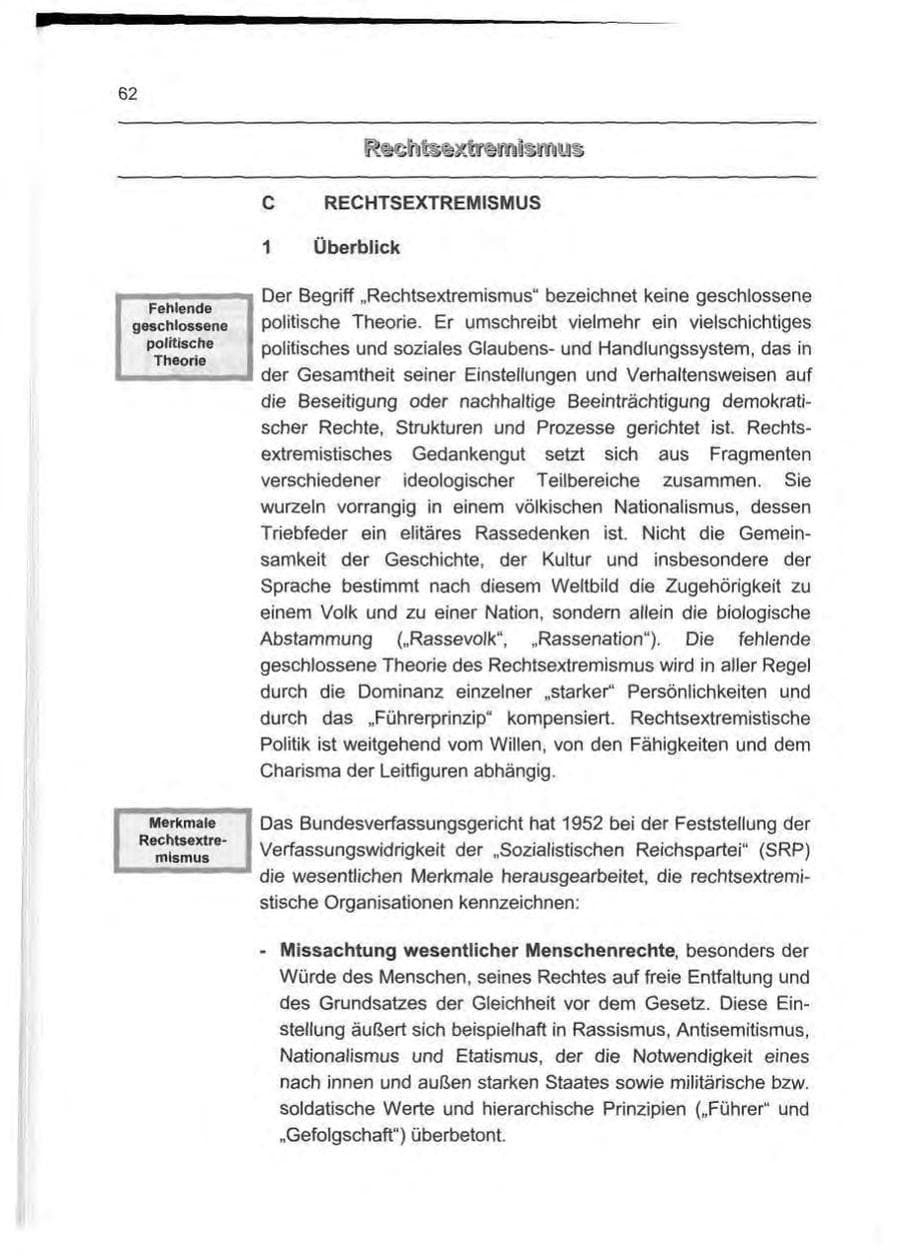 Seite 71 des Verfassungsschutzbericht 1999 Berlin