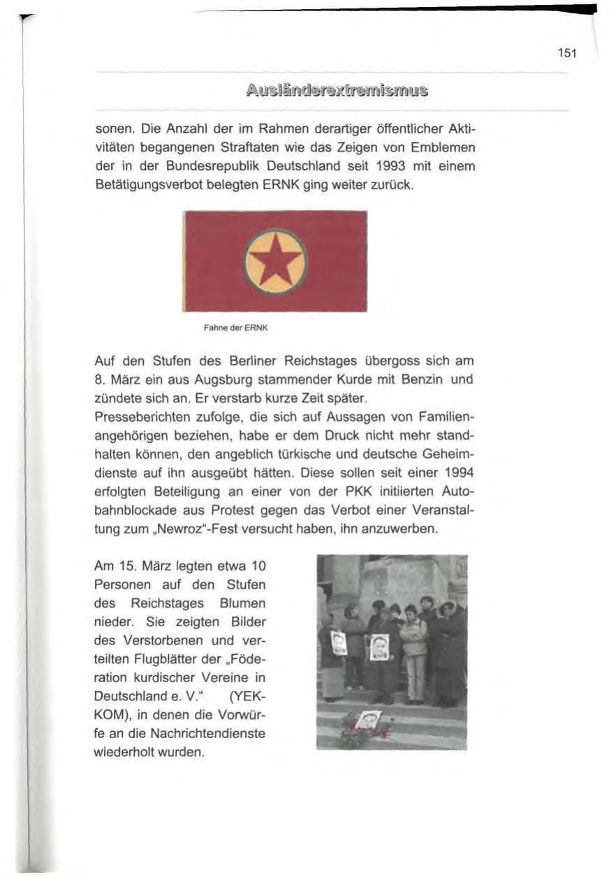 Seite 162 des Verfassungsschutzbericht 2000 Berlin