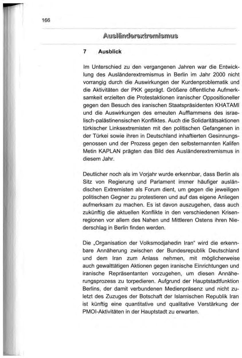 Seite 177 des Verfassungsschutzbericht 2000 Berlin