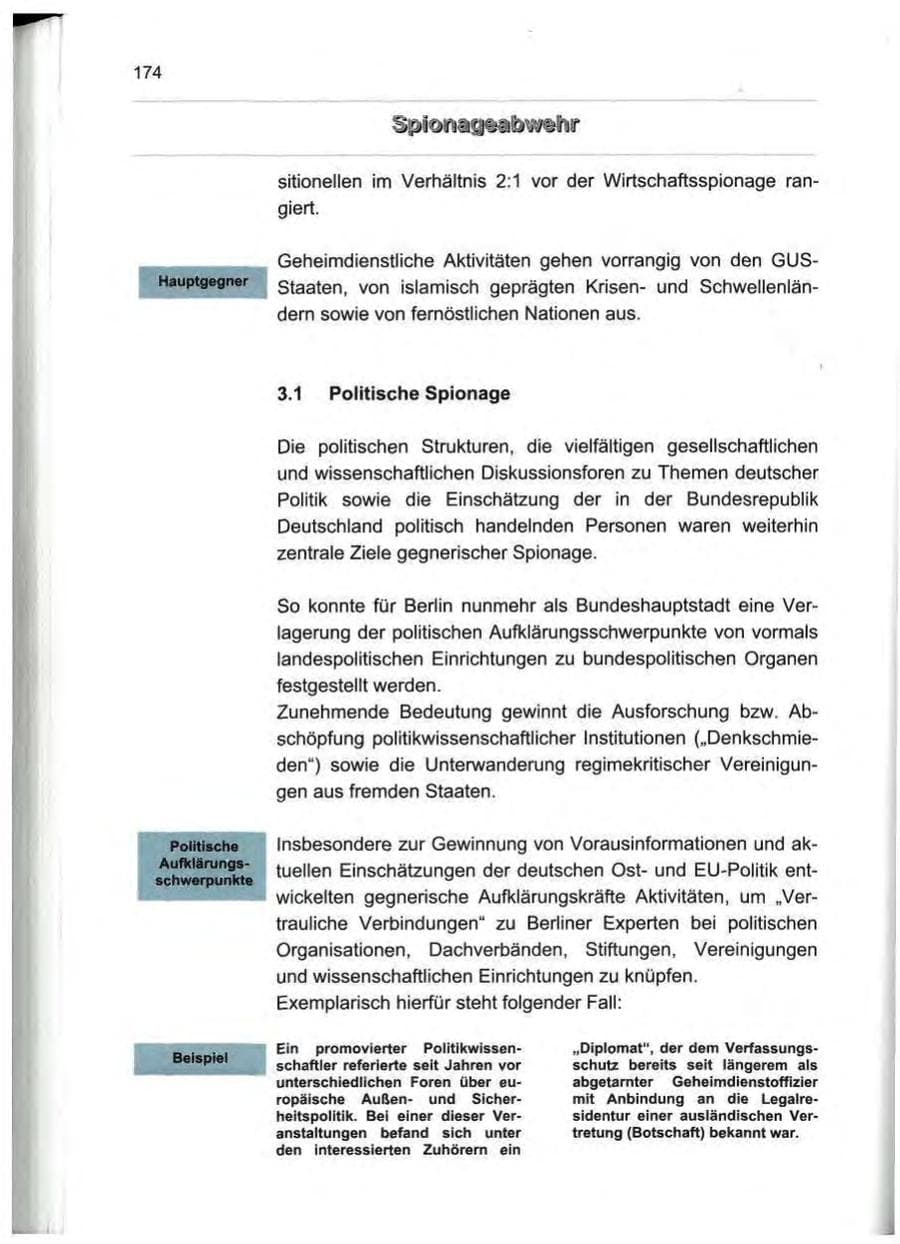 Seite 185 des Verfassungsschutzbericht 2000 Berlin