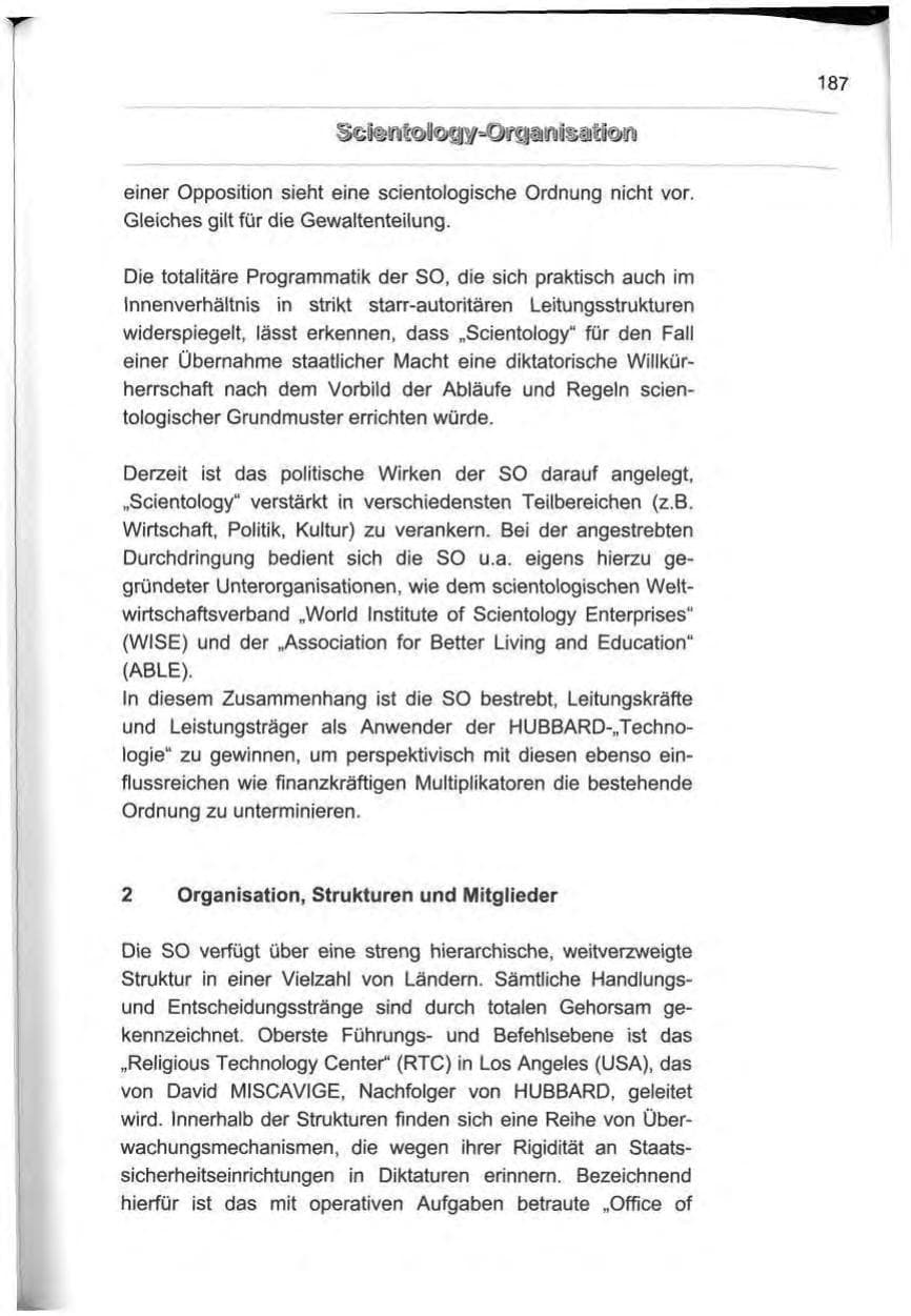 Seite 198 des Verfassungsschutzbericht 2000 Berlin