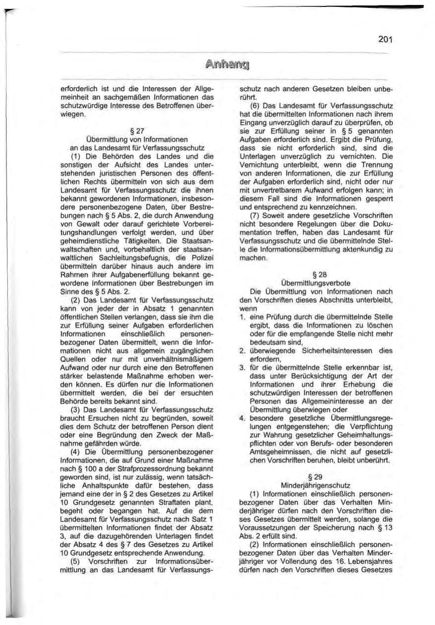 Seite 212 des Verfassungsschutzbericht 2000 Berlin