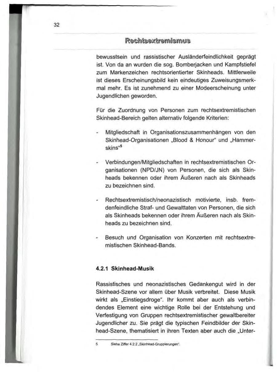 Seite 41 des Verfassungsschutzbericht 2000 Berlin