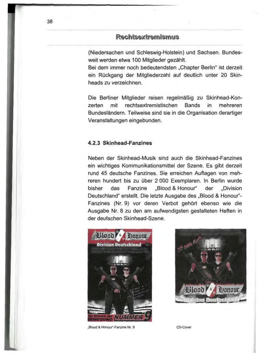 Seite 47 des Verfassungsschutzbericht 2000 Berlin