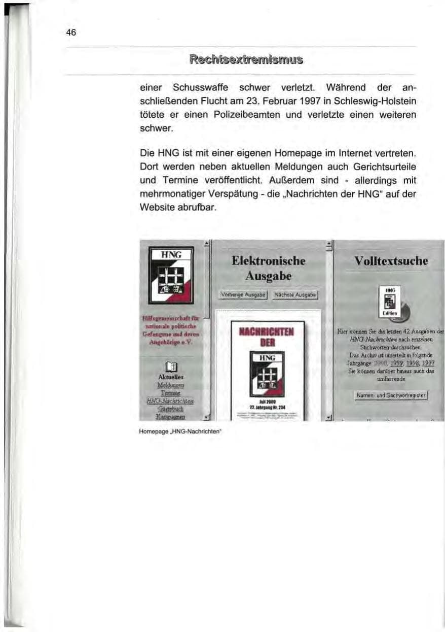 Seite 55 des Verfassungsschutzbericht 2000 Berlin