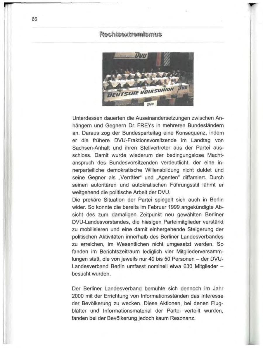 Seite 75 des Verfassungsschutzbericht 2000 Berlin