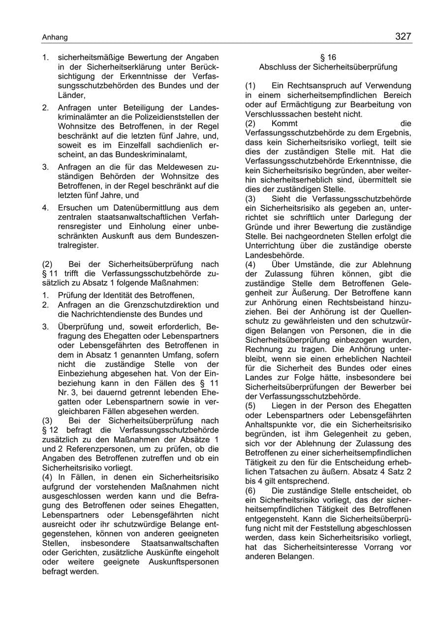 Seite 327 des Verfassungsschutzbericht 2004 Berlin
