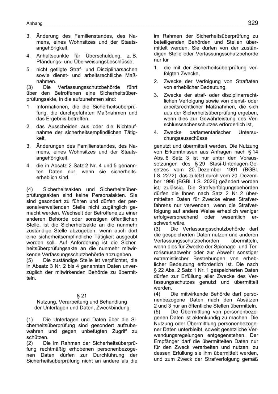 Seite 329 des Verfassungsschutzbericht 2004 Berlin