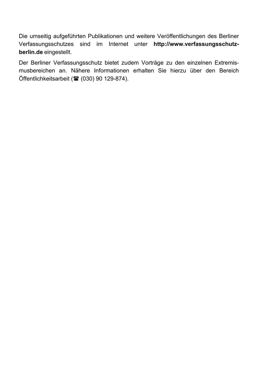 Seite 342 des Verfassungsschutzbericht 2004 Berlin