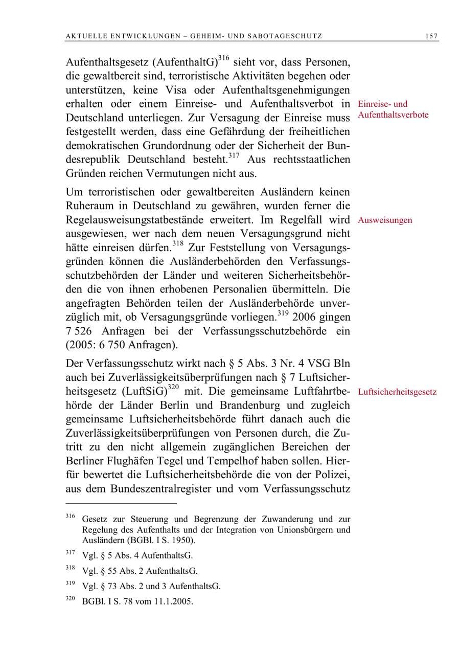 Seite 170 des Verfassungsschutzbericht 2006 Berlin