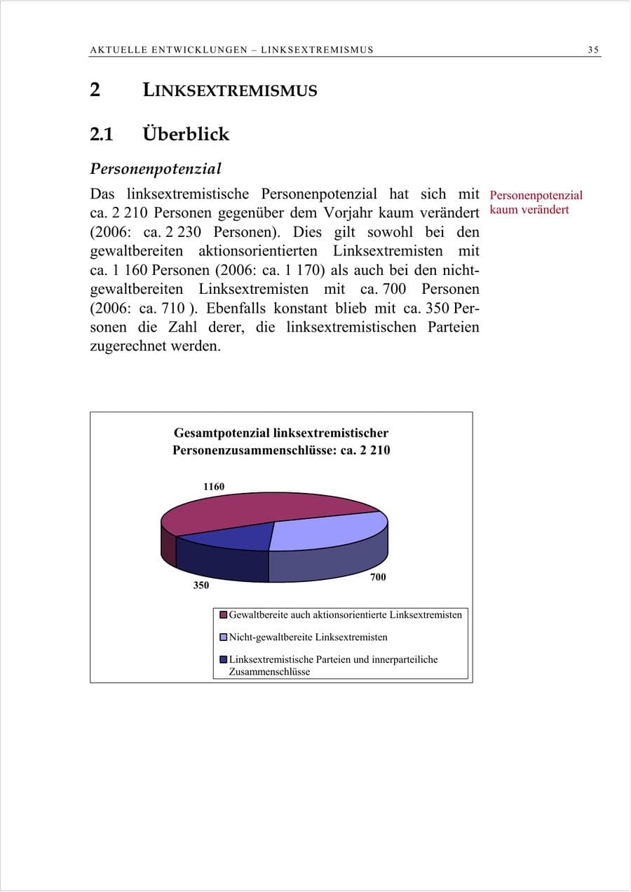 Seite 48 des Verfassungsschutzbericht 2007 Berlin