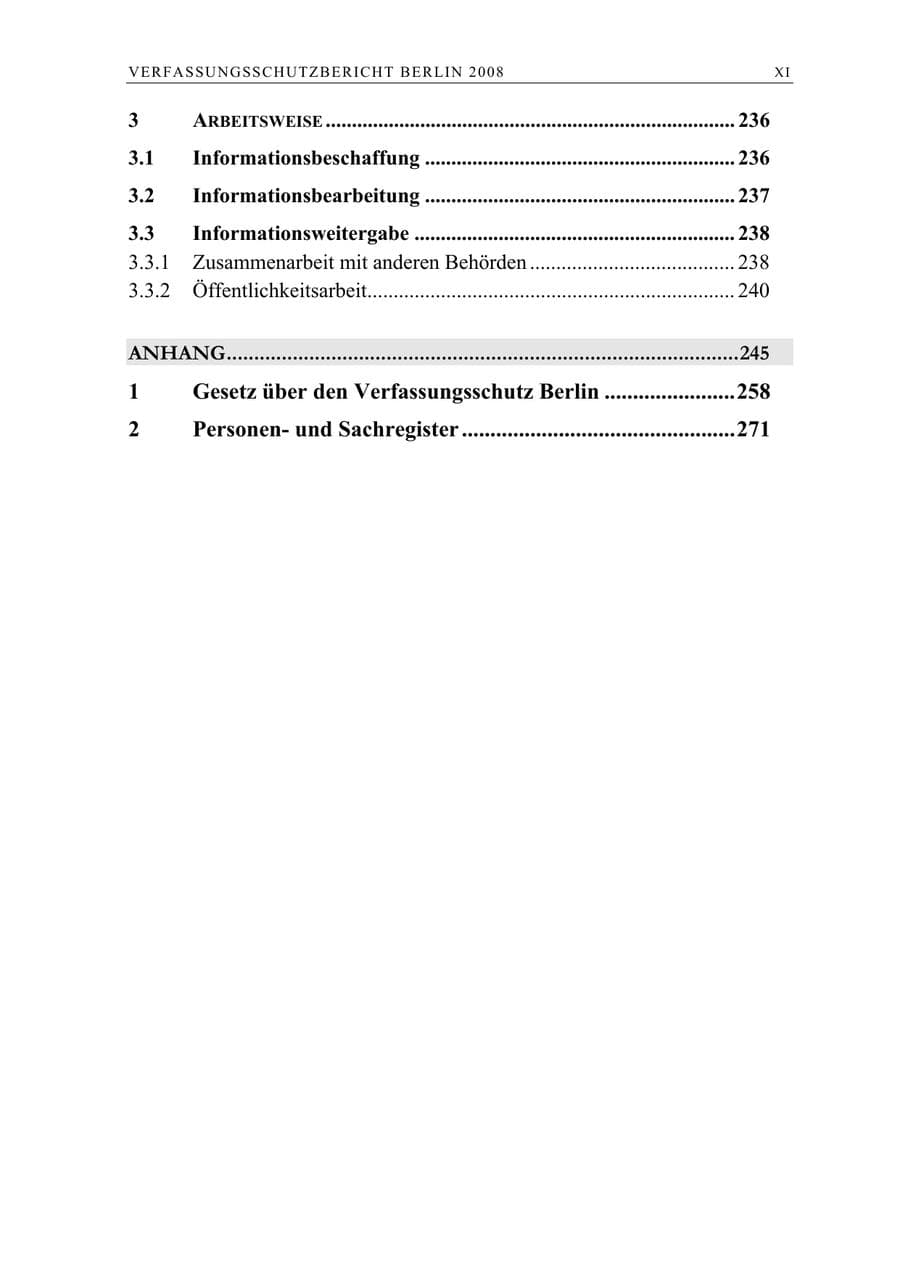 Seite 12 des Verfassungsschutzbericht 2009 Berlin