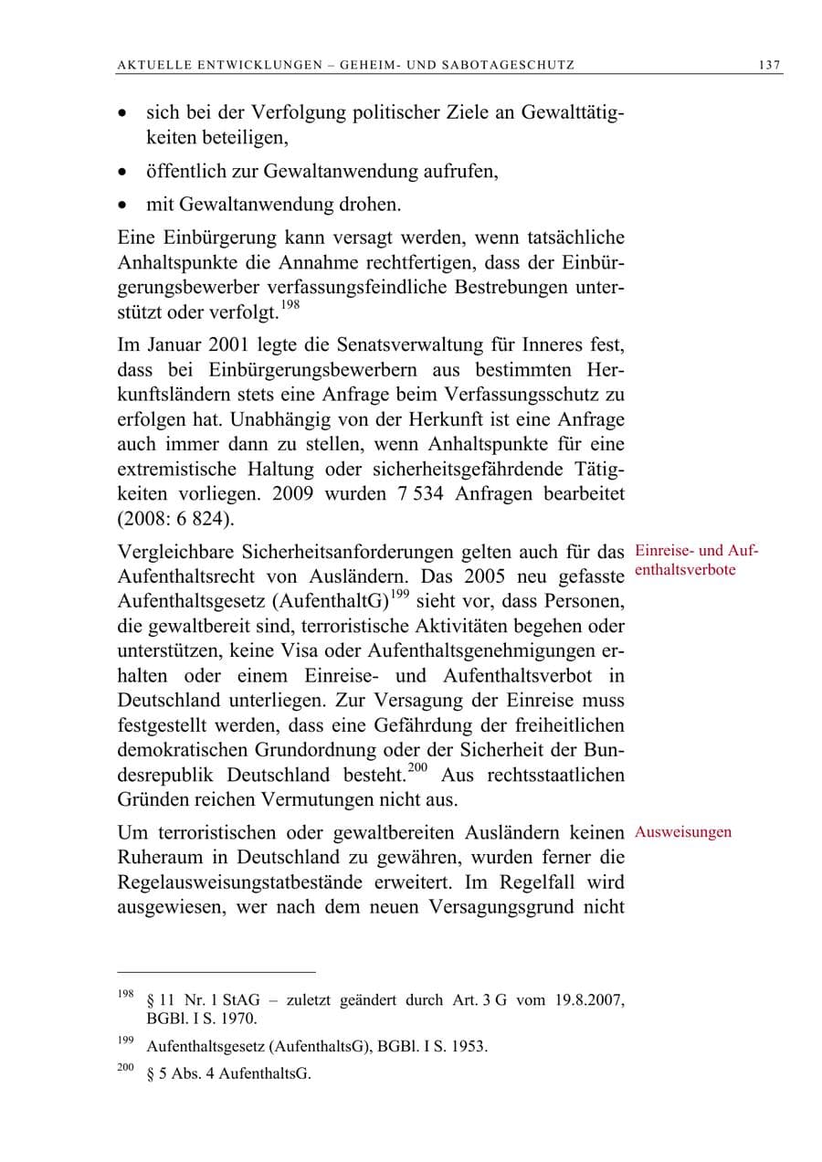Seite 150 des Verfassungsschutzbericht 2009 Berlin