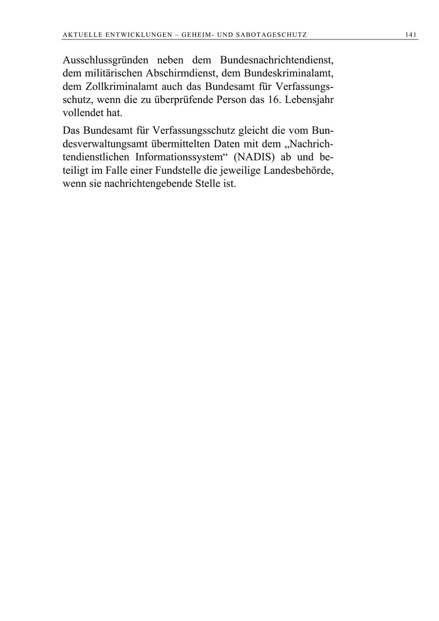 Seite 154 des Verfassungsschutzbericht 2009 Berlin