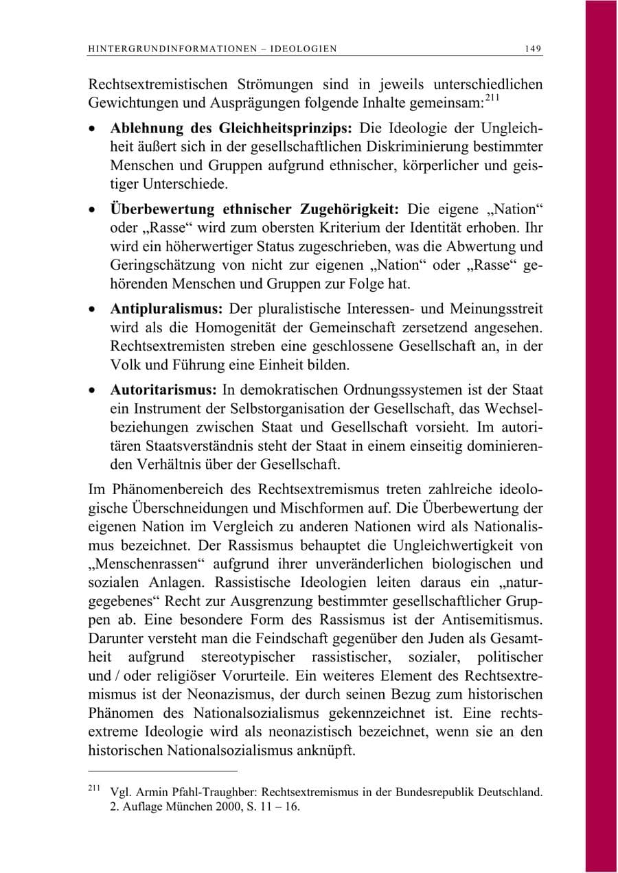 Seite 162 des Verfassungsschutzbericht 2009 Berlin