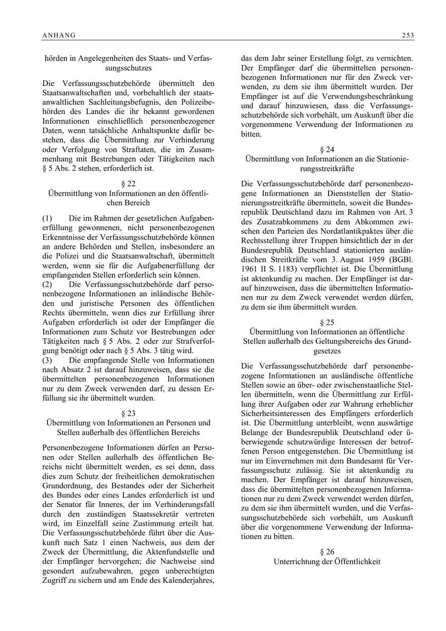 Seite 266 des Verfassungsschutzbericht 2009 Berlin