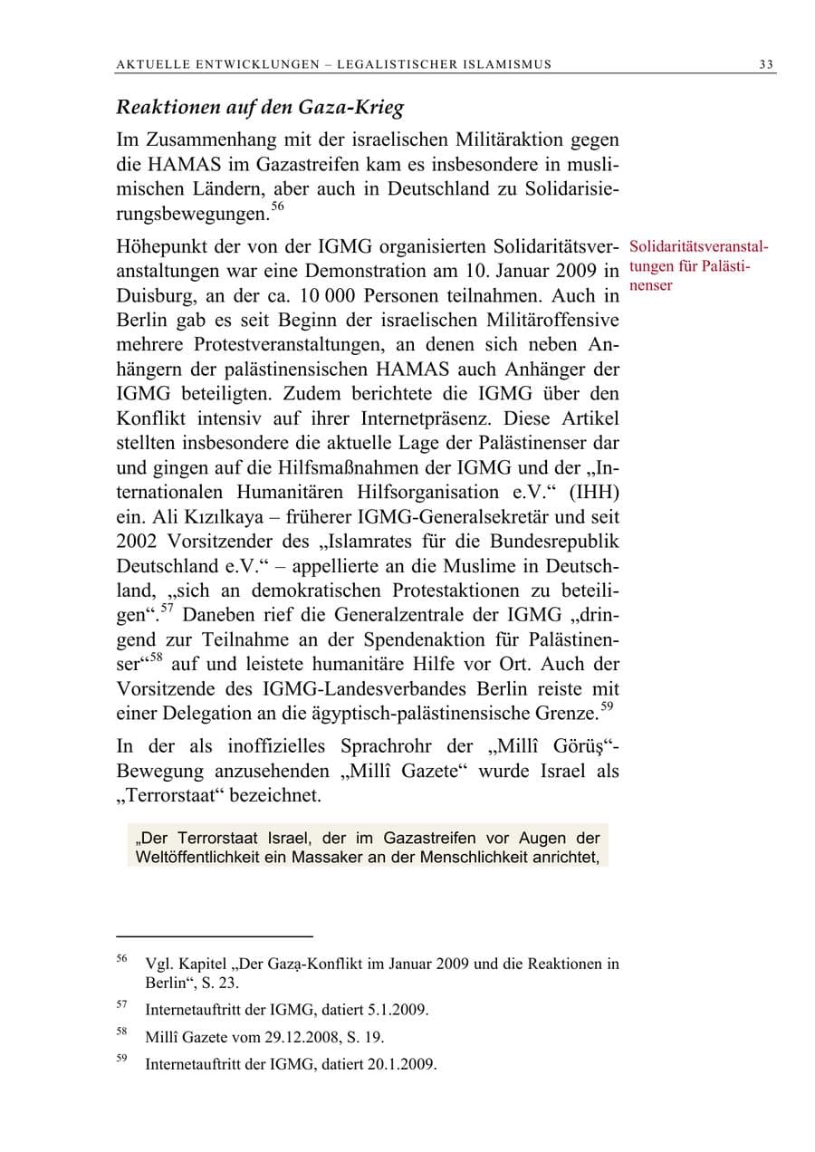Seite 46 des Verfassungsschutzbericht 2009 Berlin