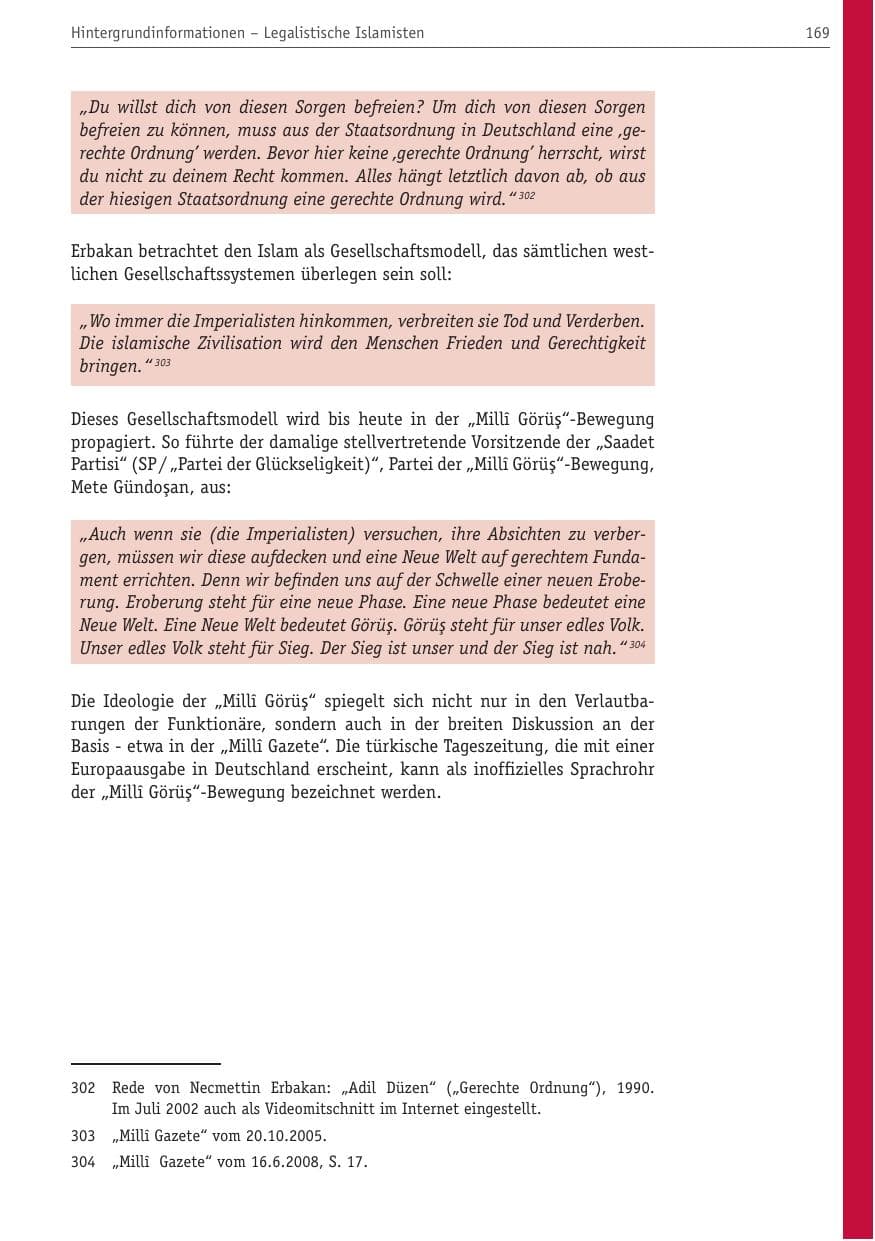 Seite 180 des Verfassungsschutzbericht 2010 Berlin