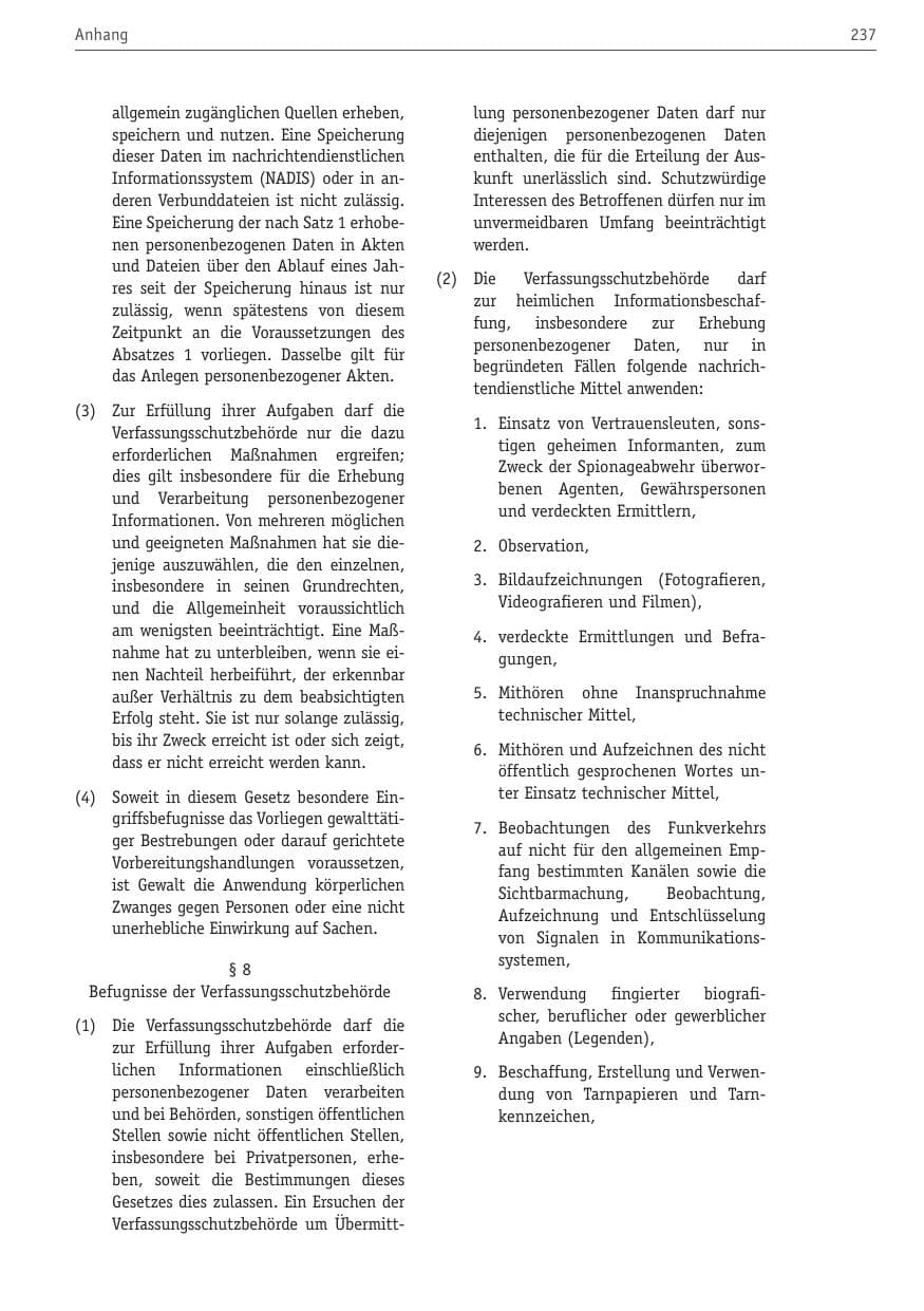 Seite 248 des Verfassungsschutzbericht 2010 Berlin