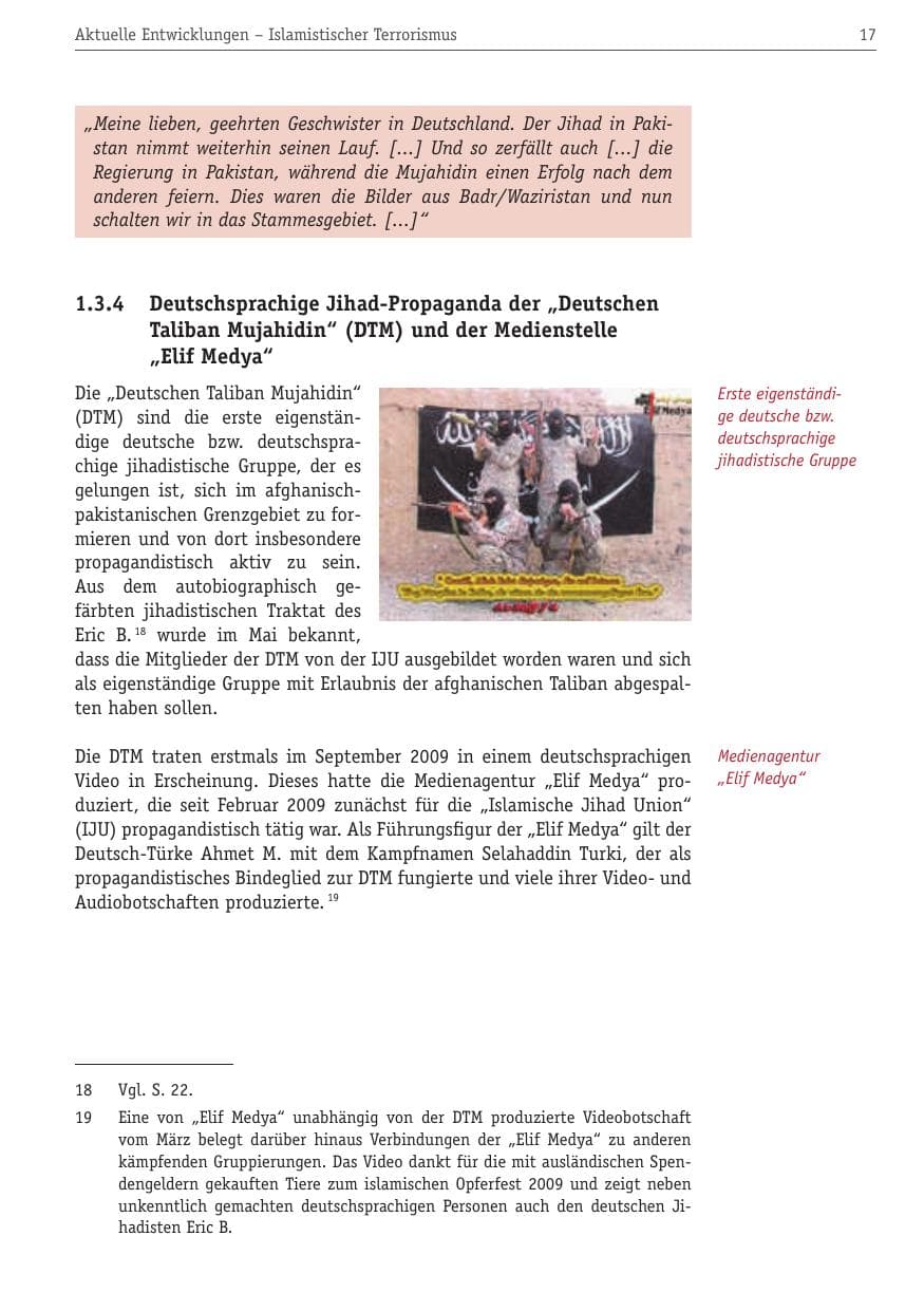 Seite 28 des Verfassungsschutzbericht 2010 Berlin