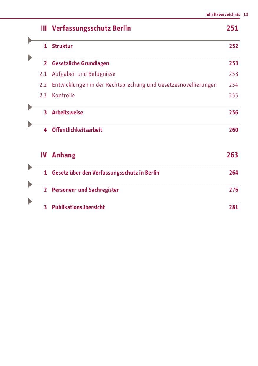 Seite 12 des Verfassungsschutzbericht 2011 Berlin