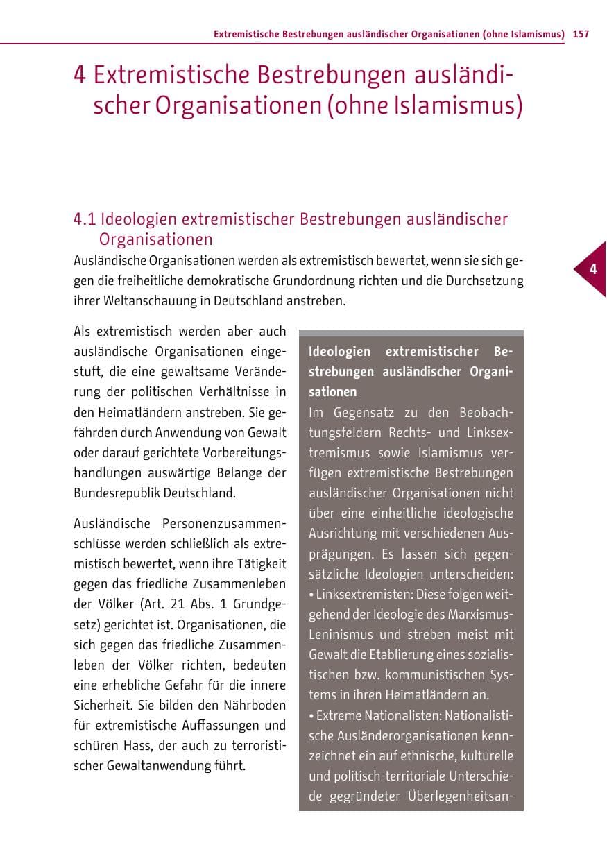 Seite 157 des Verfassungsschutzbericht 2013 Berlin