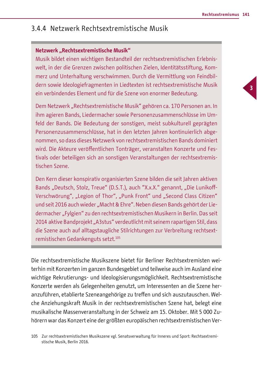 Seite 140 des Verfassungsschutzbericht 2016 Berlin