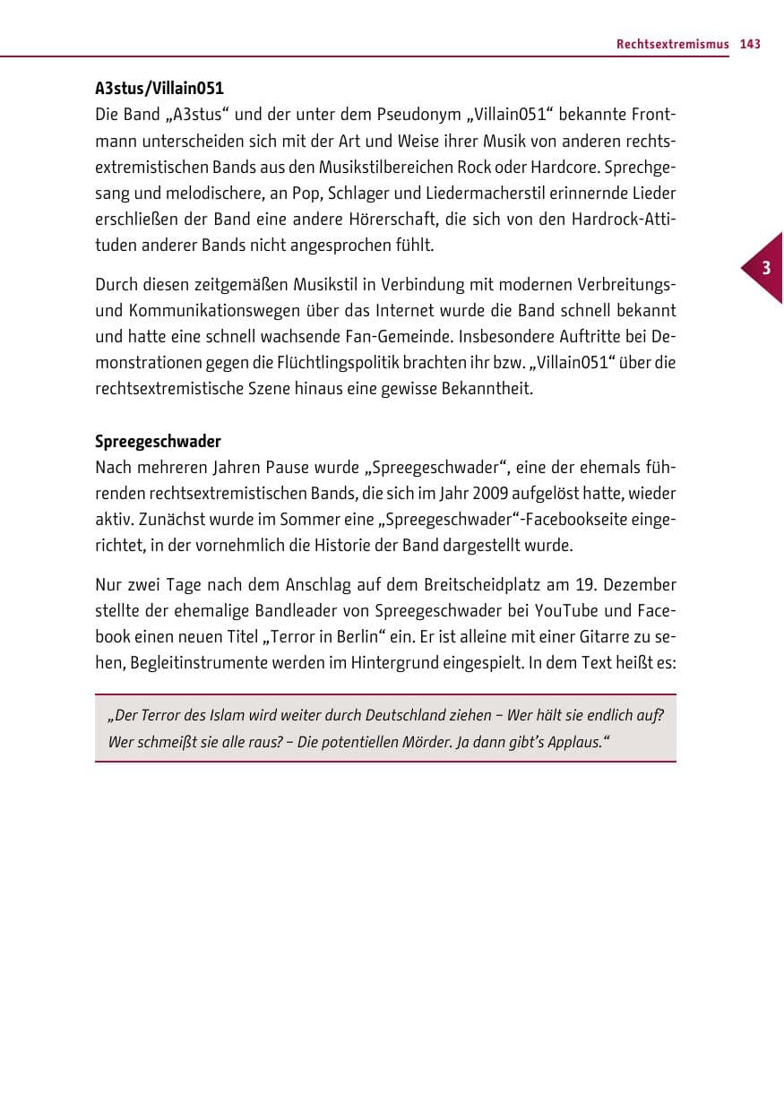 Seite 142 des Verfassungsschutzbericht 2016 Berlin