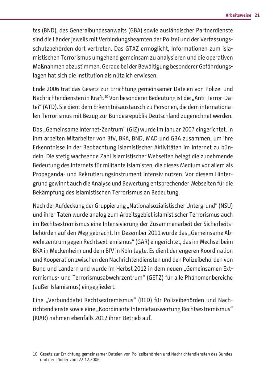 Seite 20 des Verfassungsschutzbericht 2016 Berlin