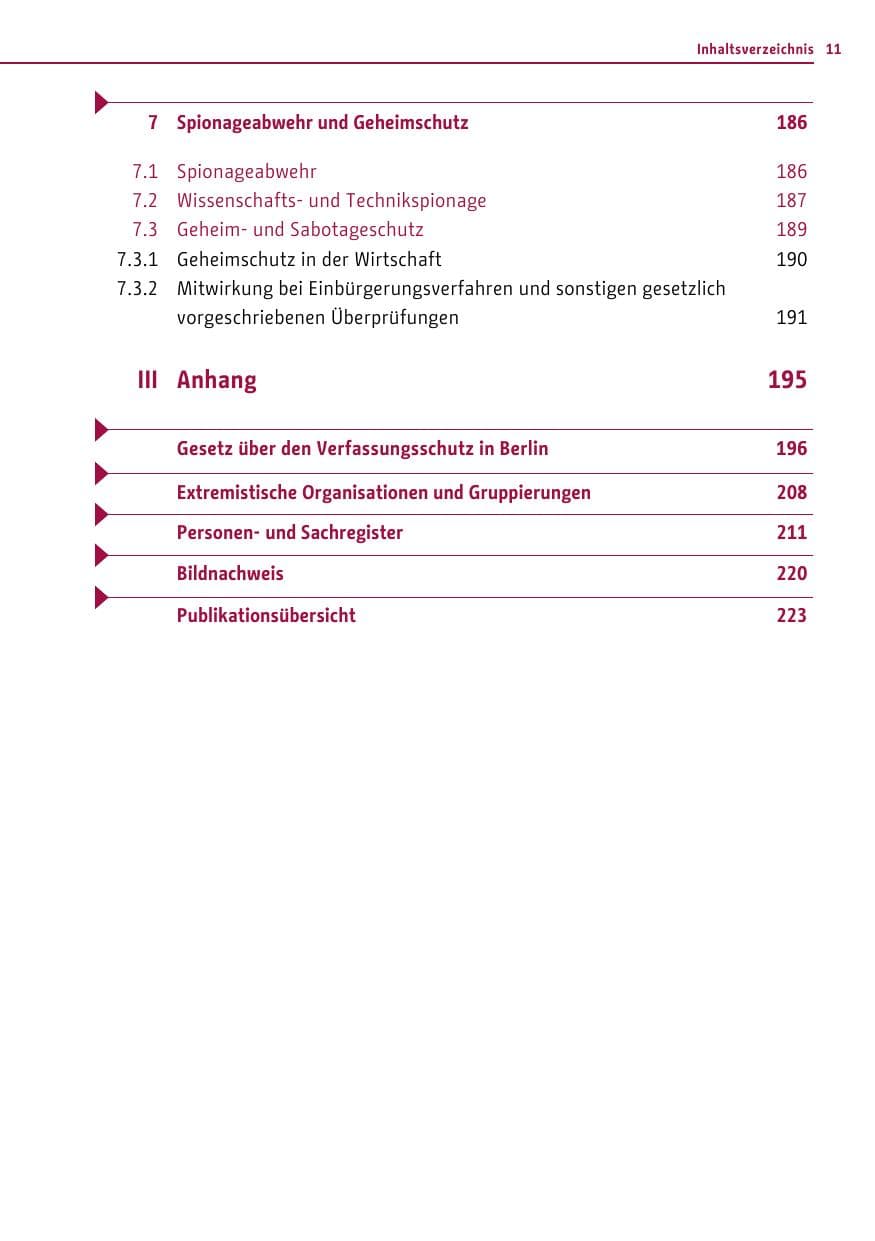 Seite 10 des Verfassungsschutzbericht 2016 Berlin