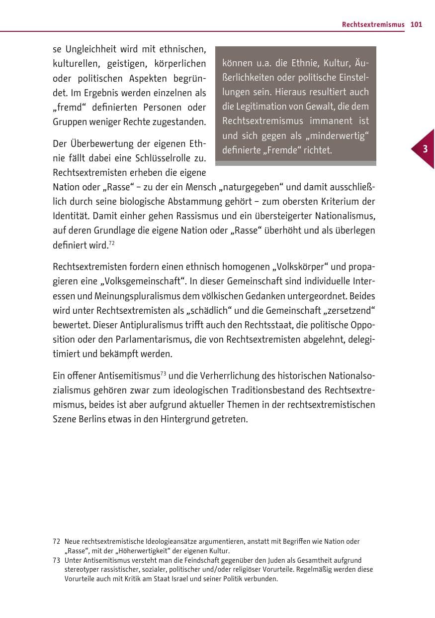 Seite 100 des Verfassungsschutzbericht 2016 Berlin