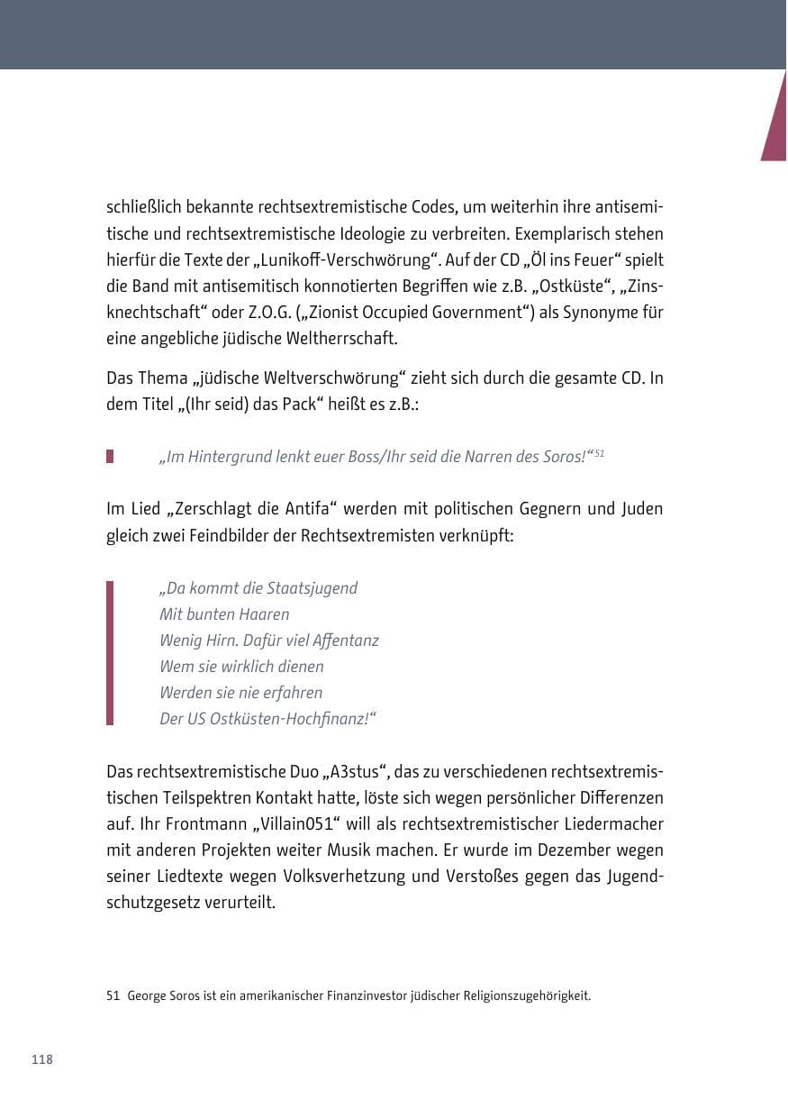 Seite 119 des Verfassungsschutzbericht 2017 Berlin