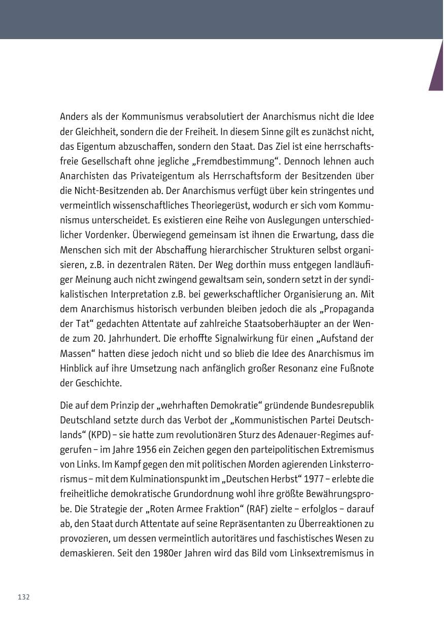 Seite 133 des Verfassungsschutzbericht 2017 Berlin