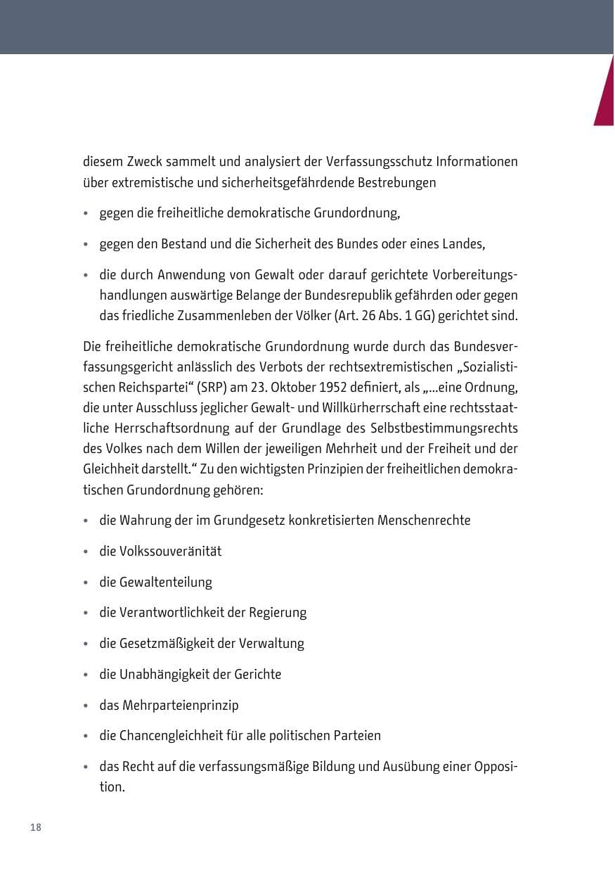 Seite 19 des Verfassungsschutzbericht 2017 Berlin