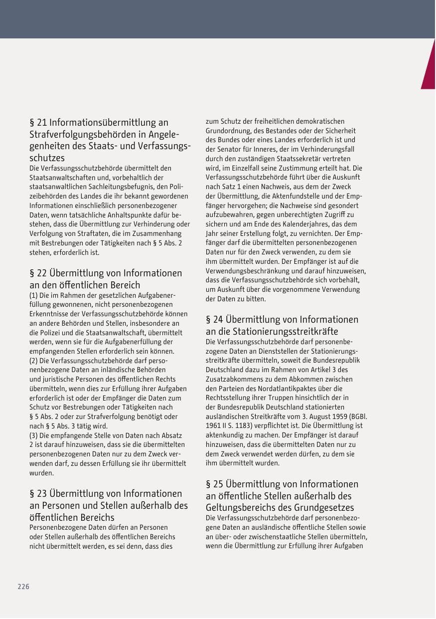 Seite 227 des Verfassungsschutzbericht 2017 Berlin